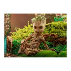 Hot Toys Movie Masterpiece - GROOT DELUXE - Je s'appelle Groot - I'm Groot