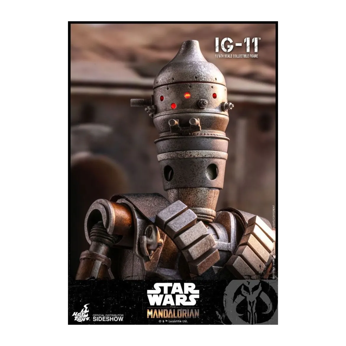 Hot Toys Movie Masterpiece Star Wars - The Mandalorian - IG-11 - 36cm