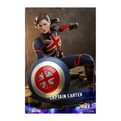 Hot Toys Movie Masterpiece - What If...? Captain Carter Figurine 1/6