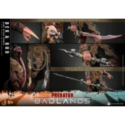 Hot Toys - Predator: Badlands - Dek (Bone Bison Armor) and Bud MMS 1/6