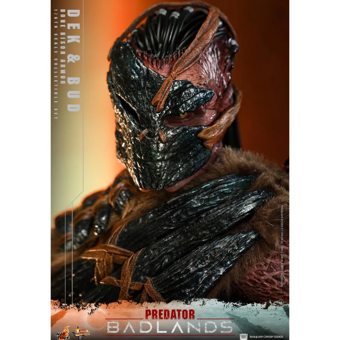 Hot Toys - Predator: Badlands - Dek (Bone Bison Armor) and Bud MMS 1/6
