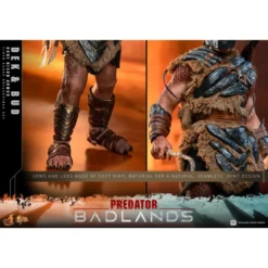 Hot Toys - Predator: Badlands - Dek (Bone Bison Armor) and Bud MMS 1/6