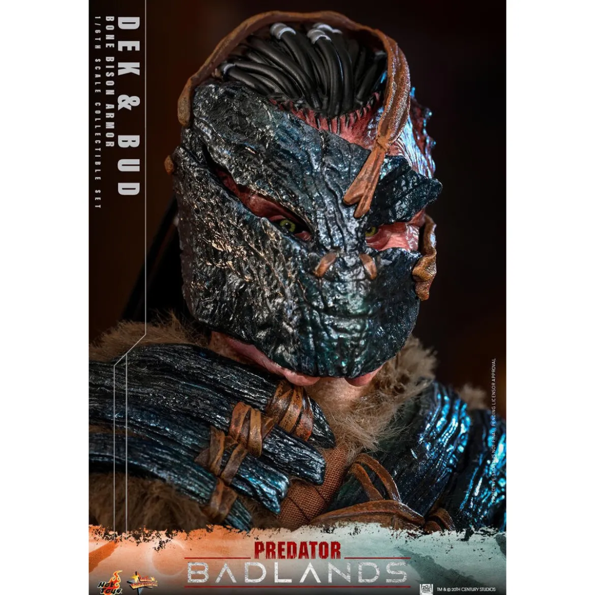 Hot Toys - Predator: Badlands - Dek (Bone Bison Armor) and Bud MMS 1/6