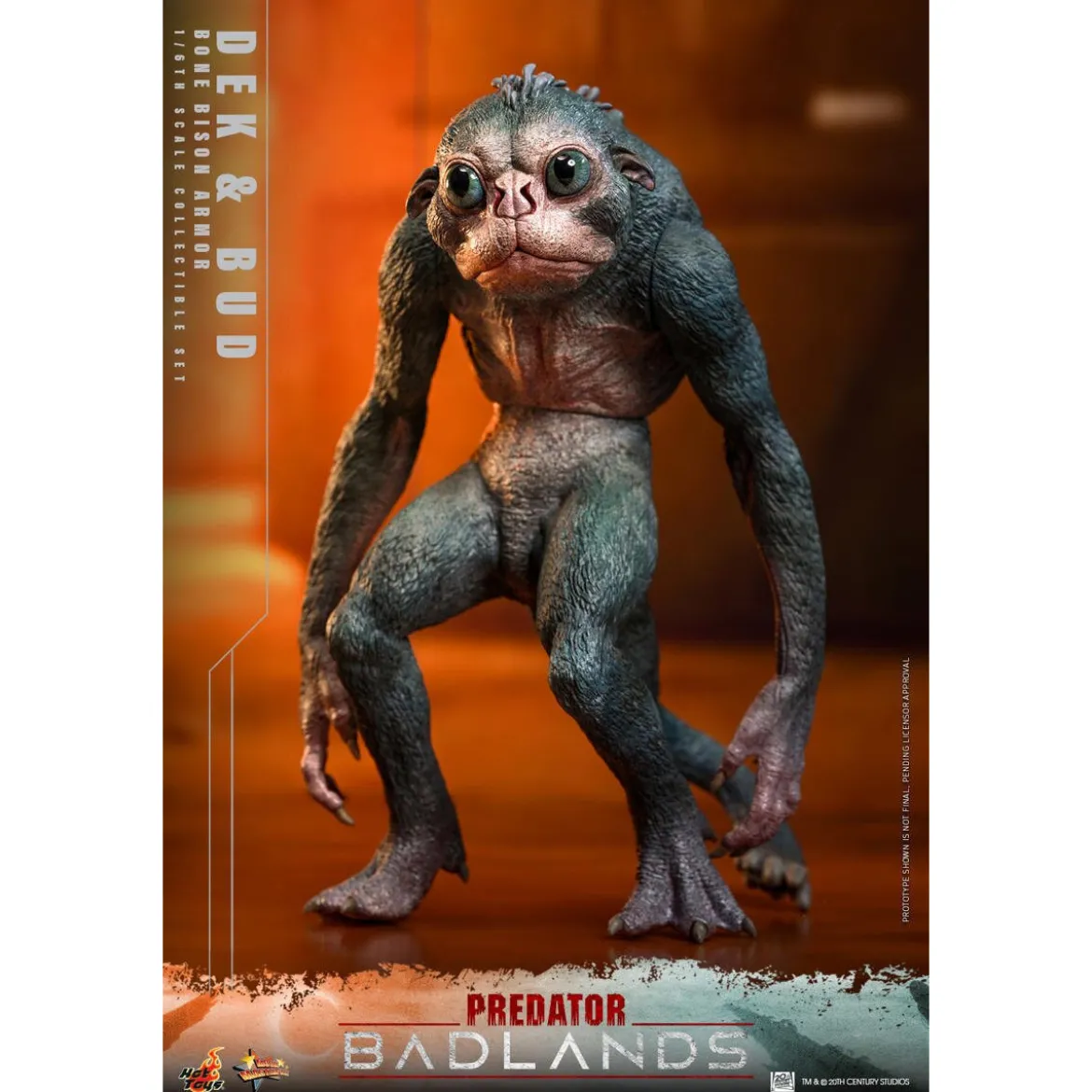 Hot Toys - Predator: Badlands - Dek (Bone Bison Armor) and Bud MMS 1/6