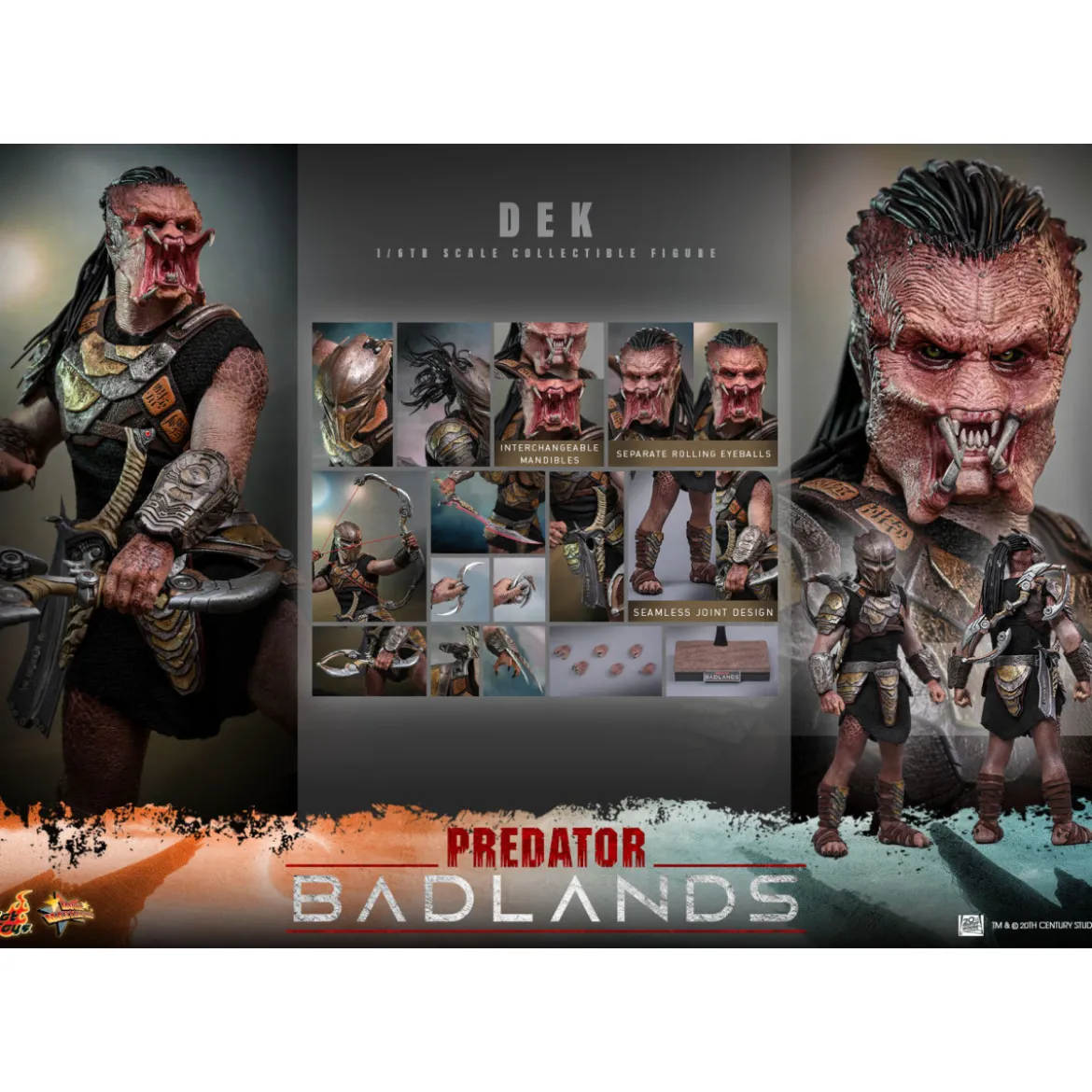 Hot Toys - Predator: Badlands - Dek MMS849 1/6