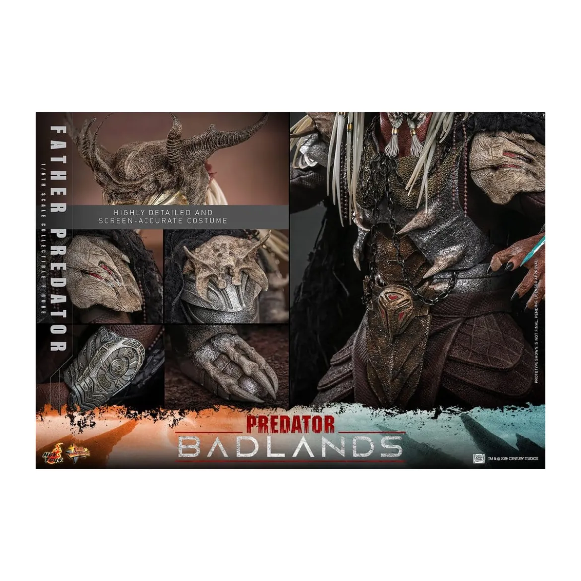 Hot Toys - Predator: Badlands - Father Predator Njohrr 1/6