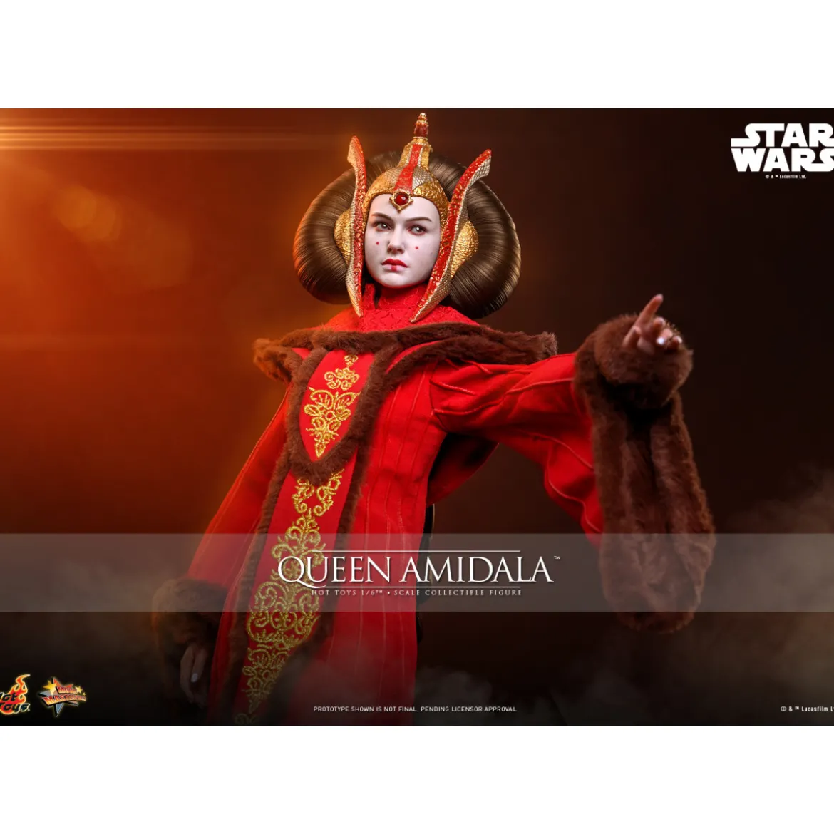 Hot Toys - Queen Amidala MMS 1/6 - Star Wars: The Phantom Menace MMS883