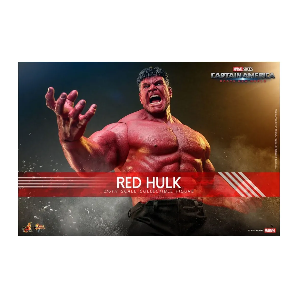 Hot Toys - RED HULK MMS 1/6 - Captain America: Brave New World