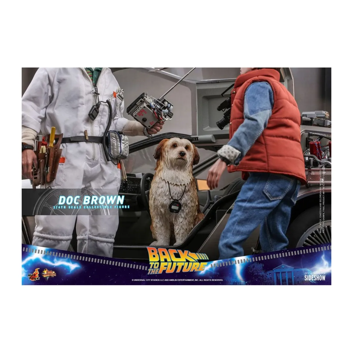 Hot Toys Retour vers le futur Doc Brown figurine 1/6