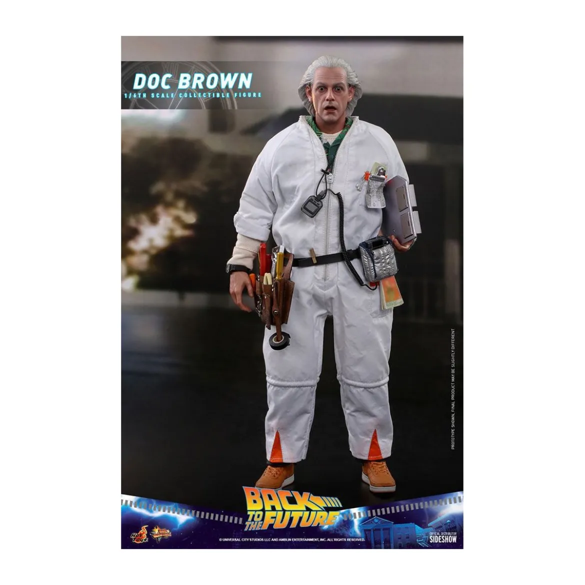 Hot Toys Retour vers le futur Doc Brown figurine 1/6