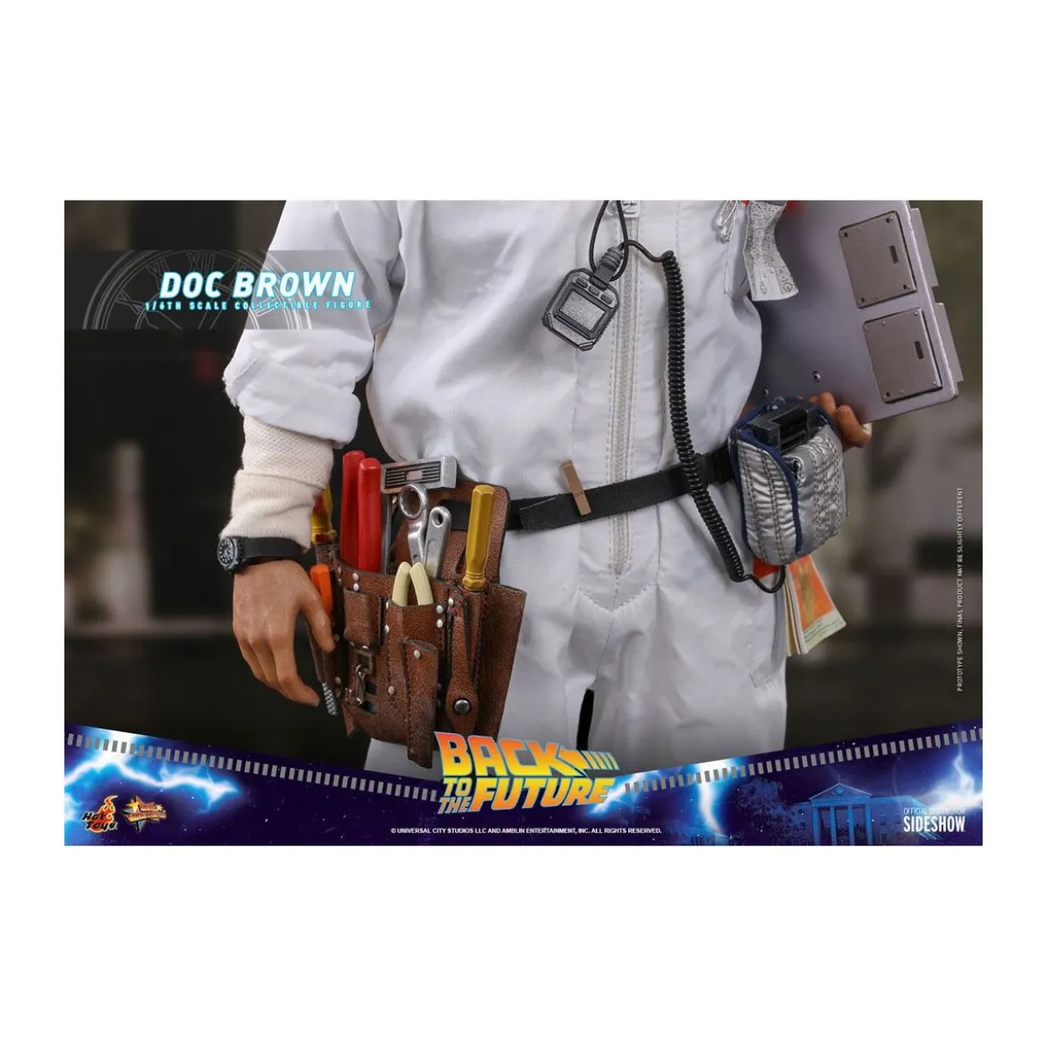 Hot Toys Retour vers le futur Doc Brown figurine 1/6