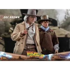 Hot Toys Retour vers le futur 3 - Doc Brown Movie masterpiece 1/6
