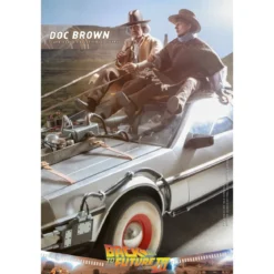 Hot Toys Retour vers le futur 3 - Doc Brown Movie masterpiece 1/6