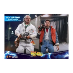 Hot Toys Retour vers le futur Doc Brown Deluxe Version figurine 1/6