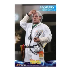 Hot Toys Retour vers le futur Doc Brown Deluxe Version figurine 1/6