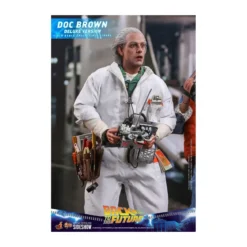Hot Toys Retour vers le futur Doc Brown Deluxe Version figurine 1/6