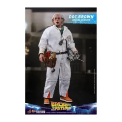 Hot Toys Retour vers le futur Doc Brown Deluxe Version figurine 1/6