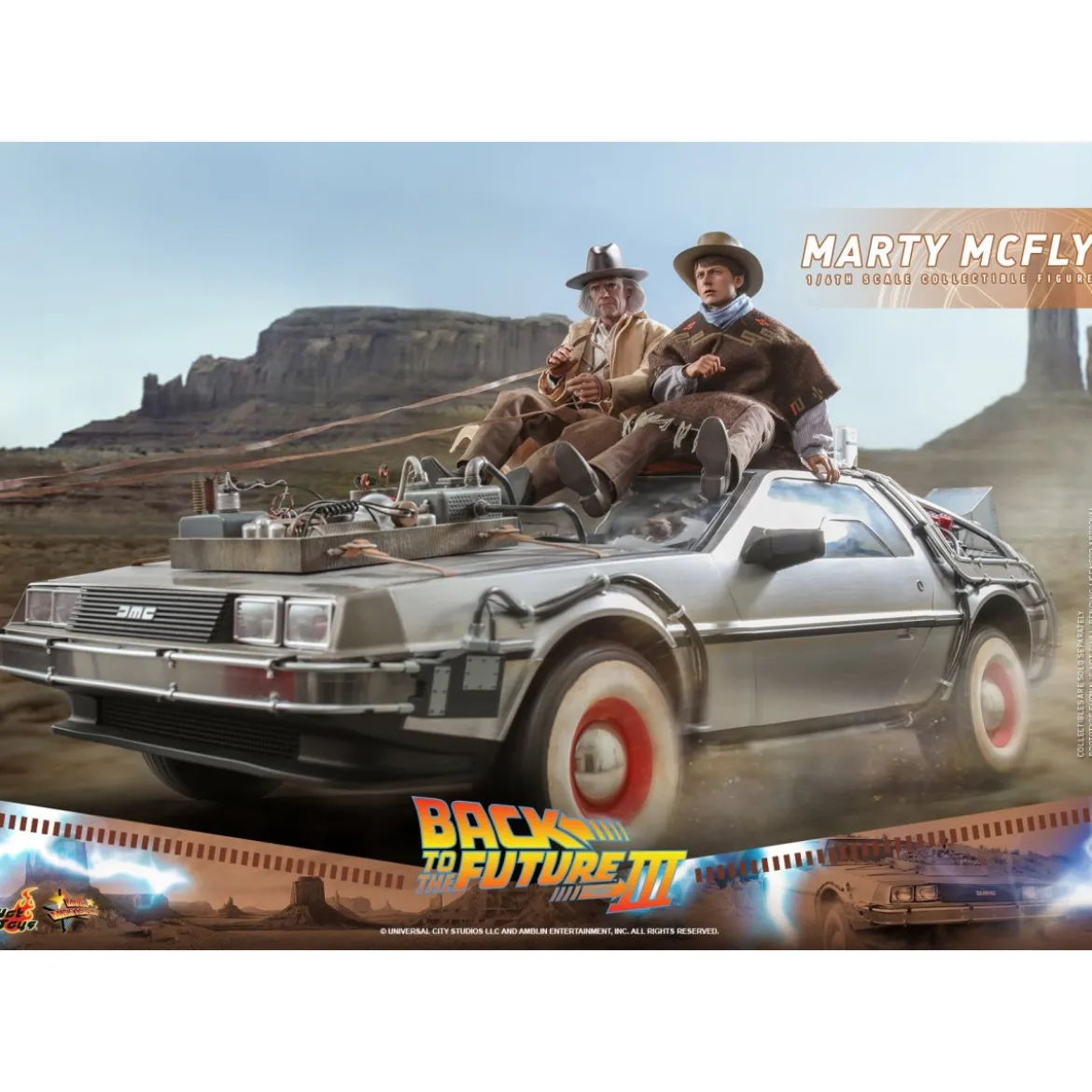 Hot Toys Retour vers le futur 3 - Marty McFly Movie masterpiece 1/6