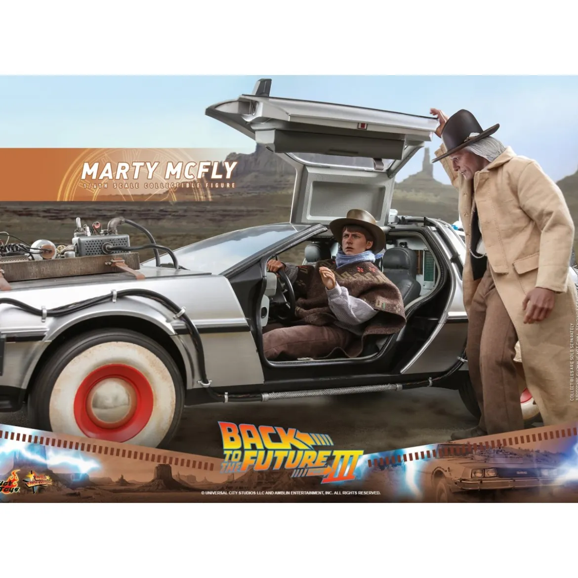 Hot Toys Retour vers le futur 3 - Marty McFly Movie masterpiece 1/6