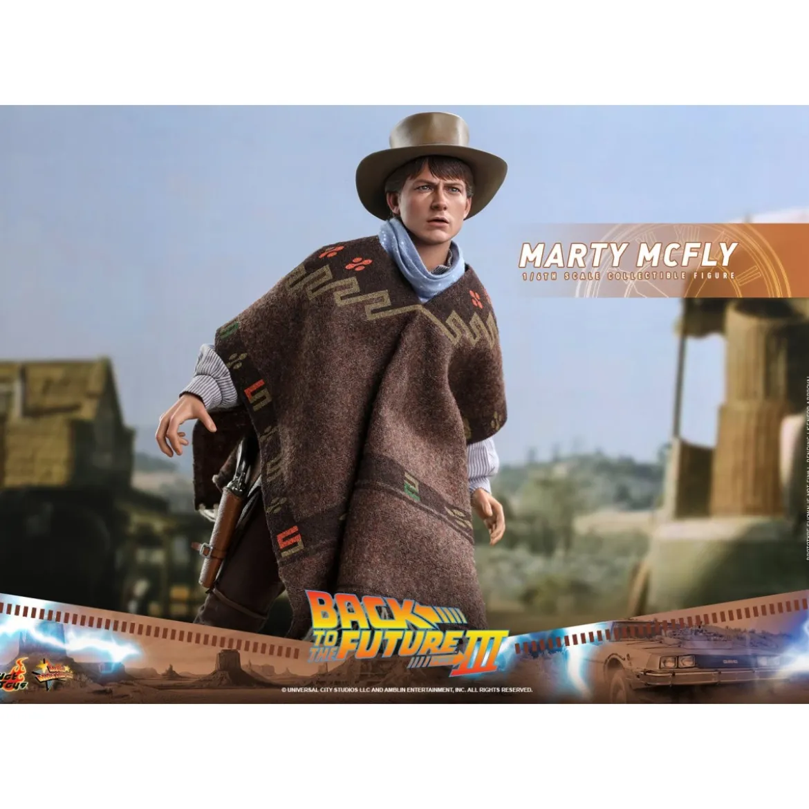 Hot Toys Retour vers le futur 3 - Marty McFly Movie masterpiece 1/6