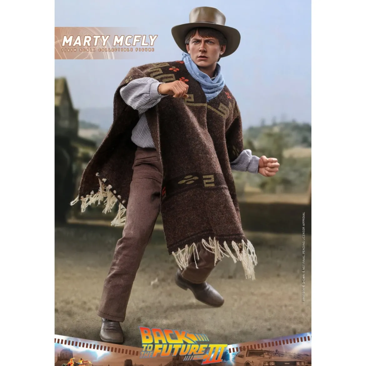 Hot Toys Retour vers le futur 3 - Marty McFly Movie masterpiece 1/6