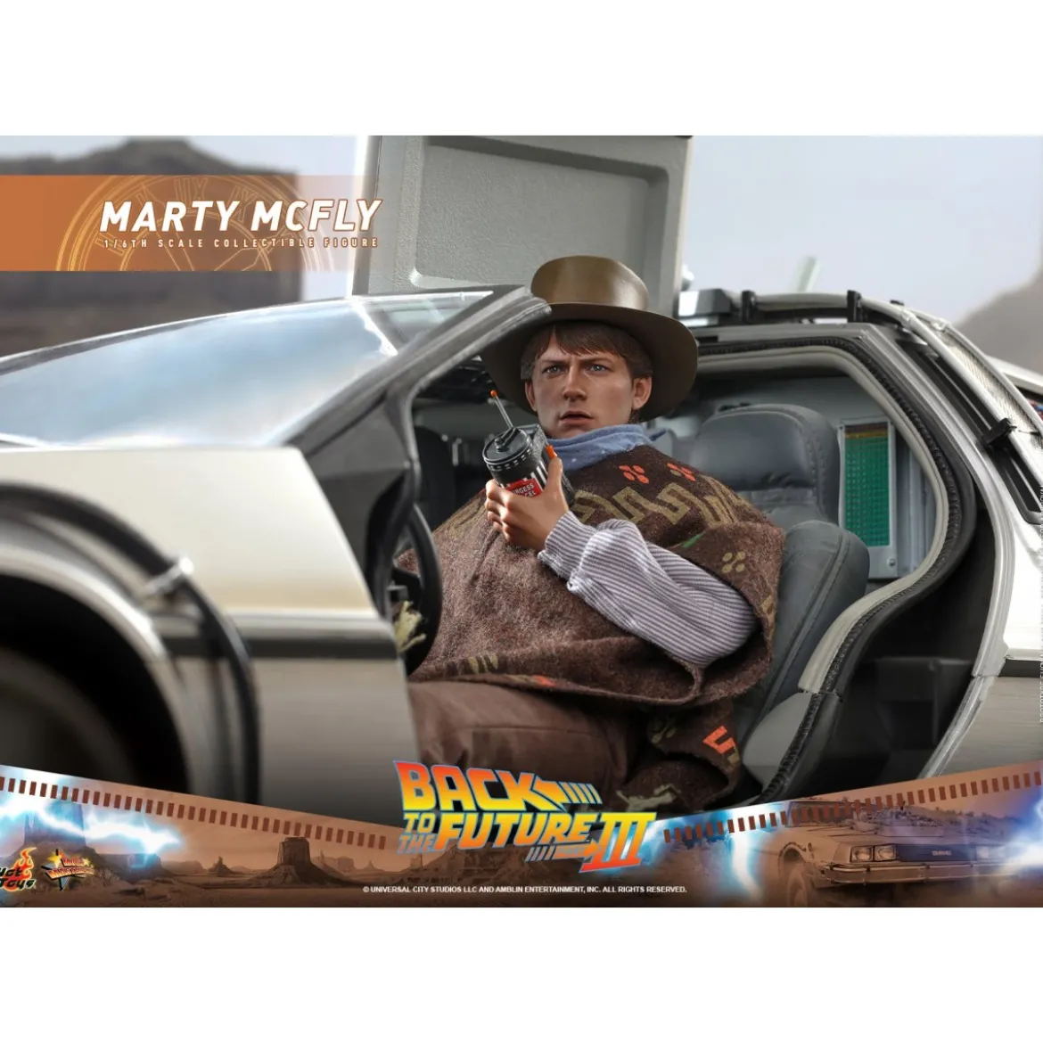 Hot Toys Retour vers le futur 3 - Marty McFly Movie masterpiece 1/6