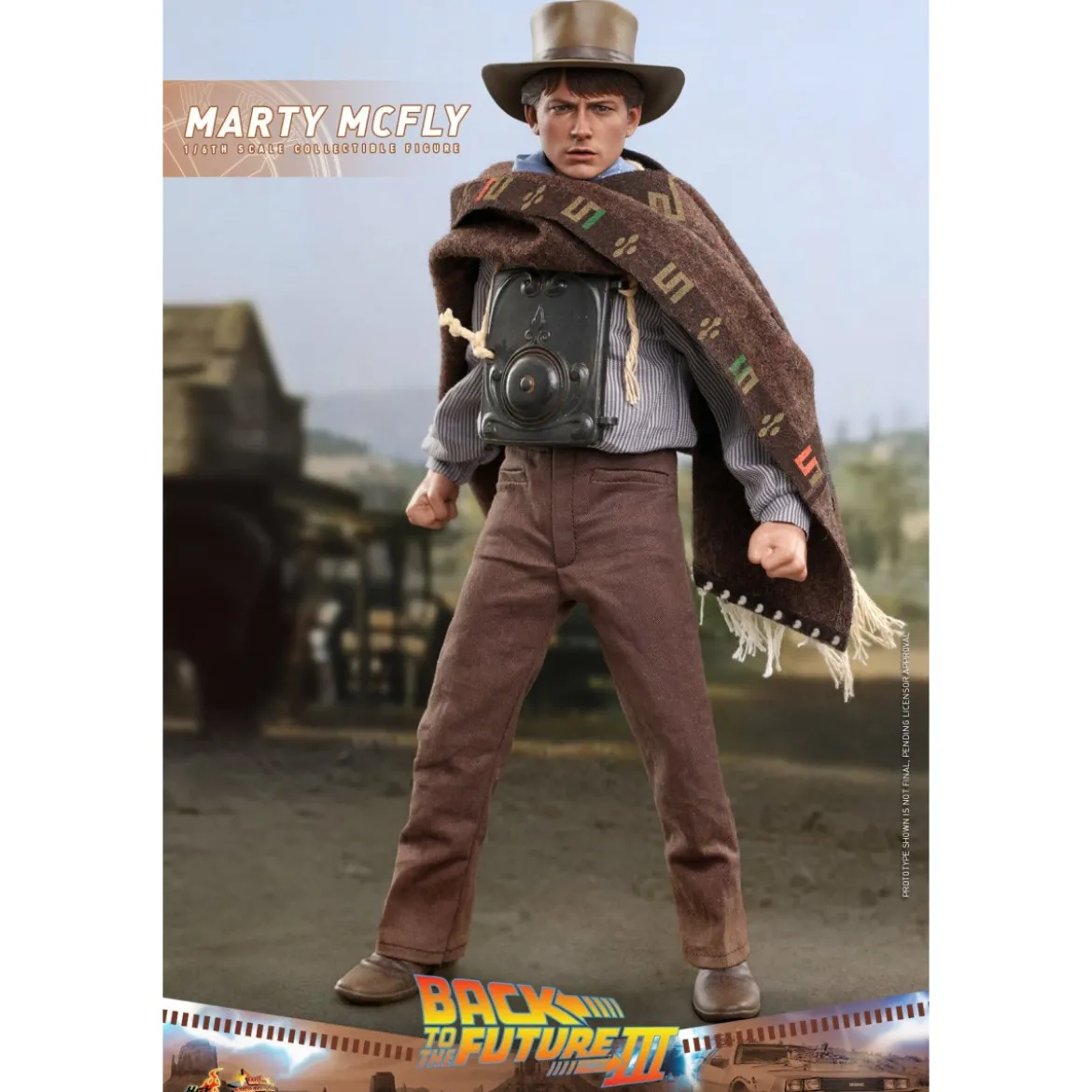 Hot Toys Retour vers le futur 3 - Marty McFly Movie masterpiece 1/6