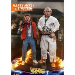 Hot Toys Retour vers le futur Marty McFly & Enstein figurine 1/6