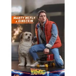 Hot Toys Retour vers le futur Marty McFly & Enstein figurine 1/6