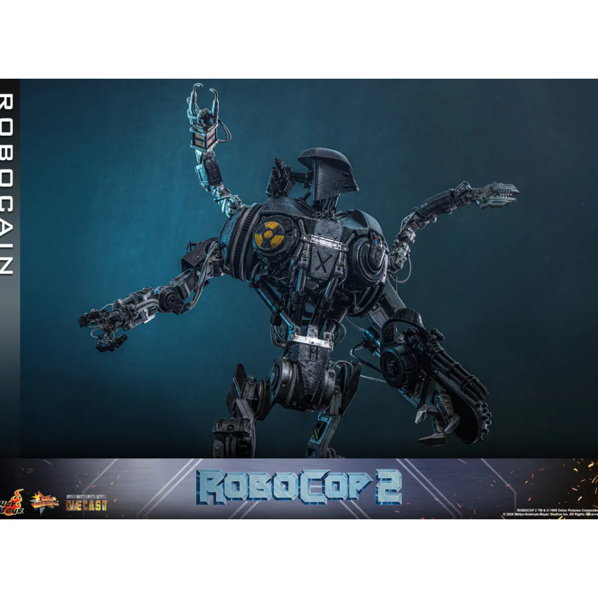 Hot Toys - Robocop 2 - RoboCain Movie Masterpiece figurine 1/6