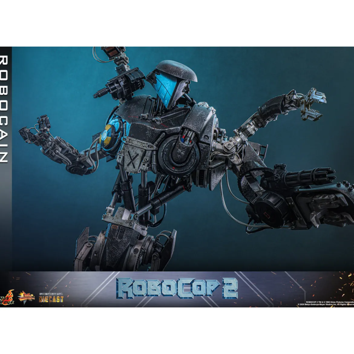 Hot Toys - Robocop 2 - RoboCain Movie Masterpiece figurine 1/6