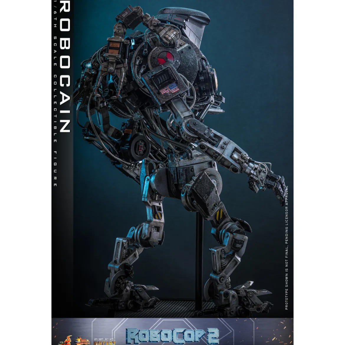 Hot Toys - Robocop 2 - RoboCain Movie Masterpiece figurine 1/6