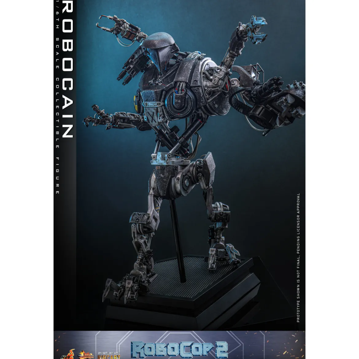 Hot Toys - Robocop 2 - RoboCain Movie Masterpiece figurine 1/6