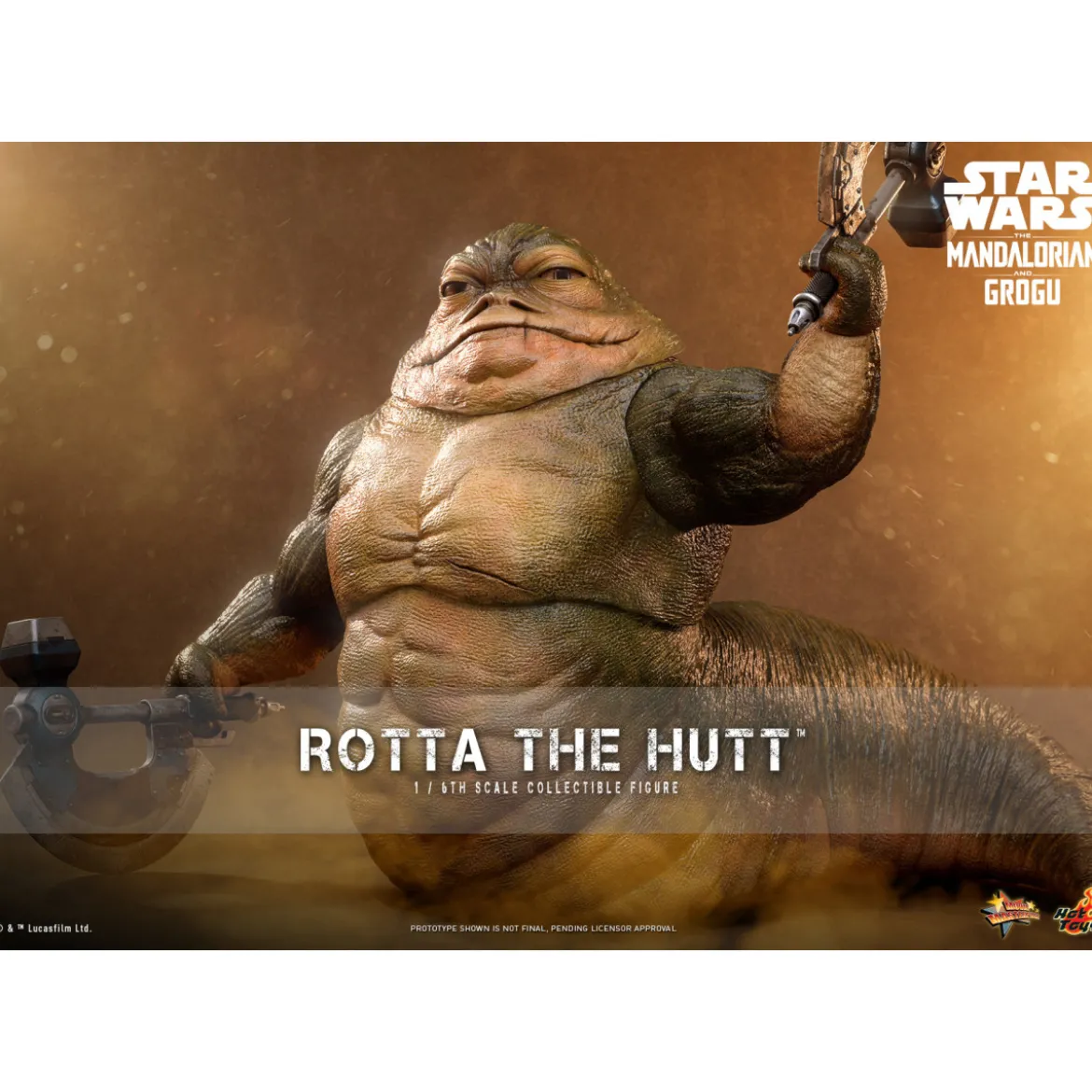 Hot Toys - Rotta The Hutt MMS 1/6 - Star Wars: The Mandalorian & Grogu