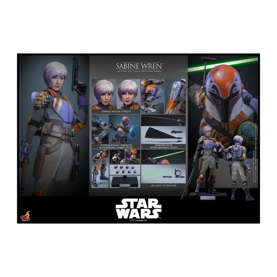 Hot Toys - Sabine Wren TMS 1/6 - Star Wars: Rebels