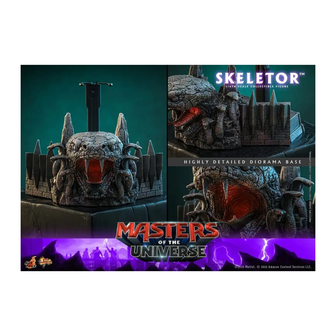 Hot Toys - Skeletor Movie Masterpiece 1/6 - Masters of the Universe