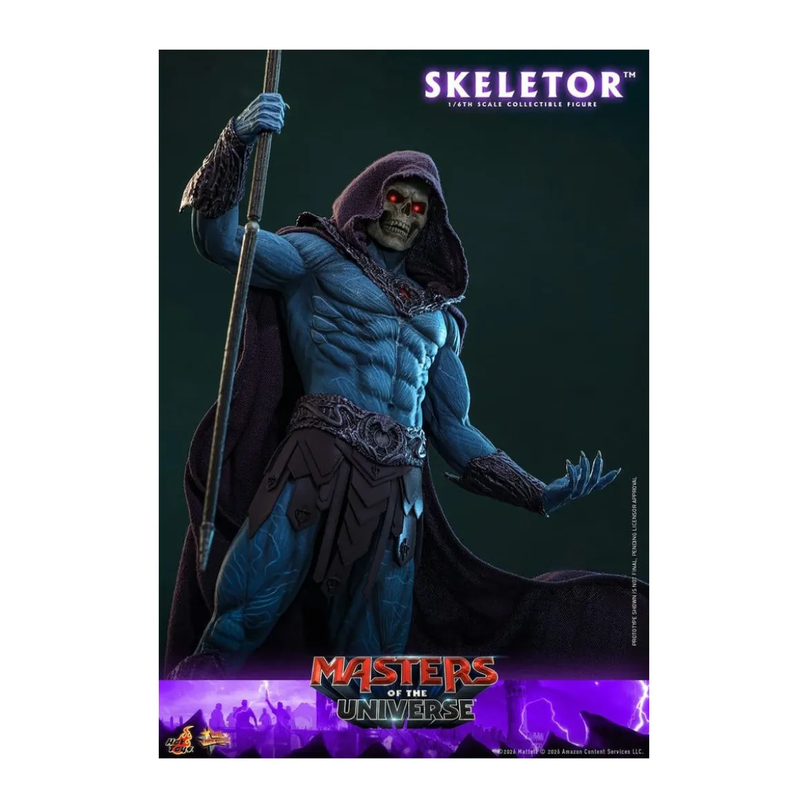 Hot Toys - Skeletor Movie Masterpiece 1/6 - Masters of the Universe