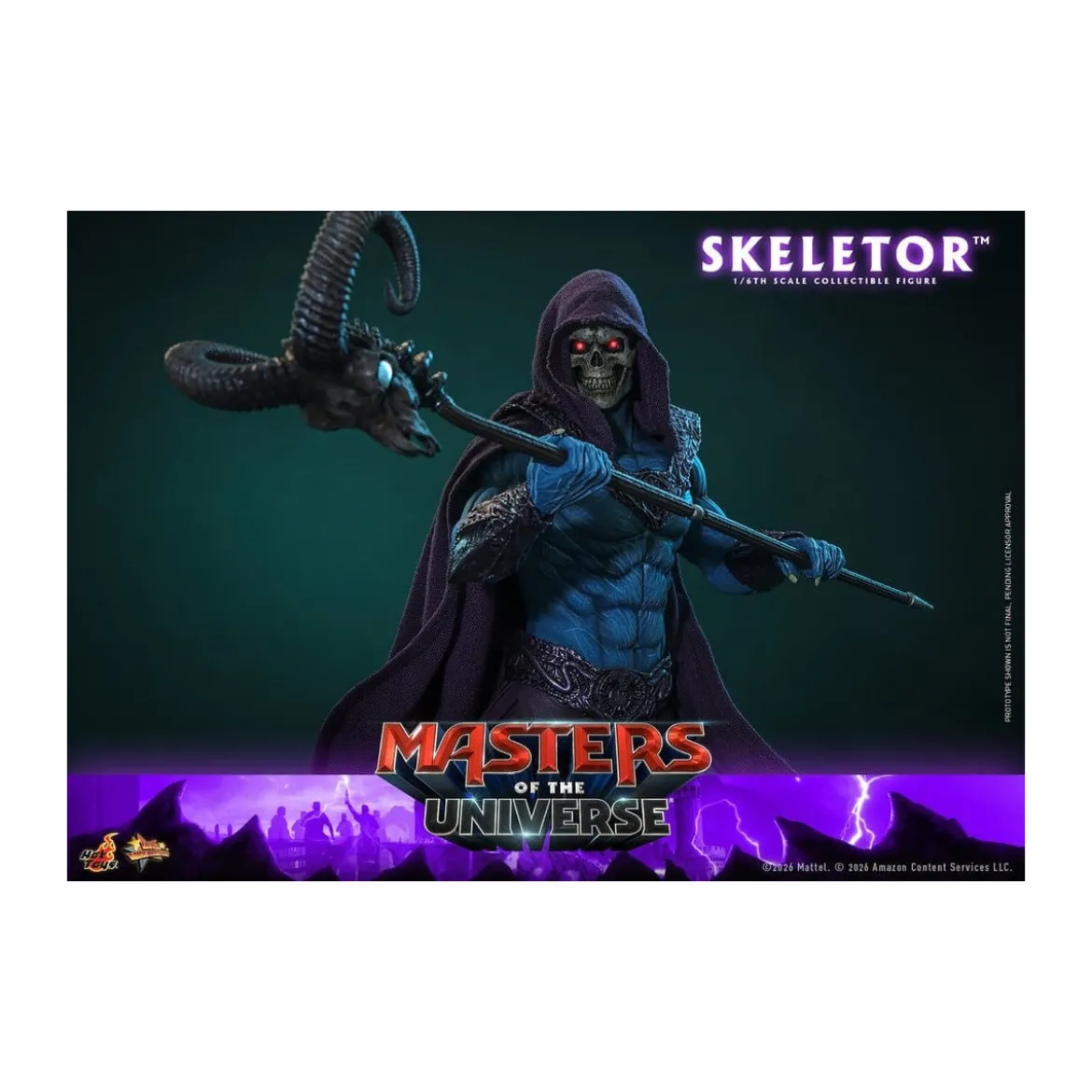 Hot Toys - Skeletor Movie Masterpiece 1/6 - Masters of the Universe