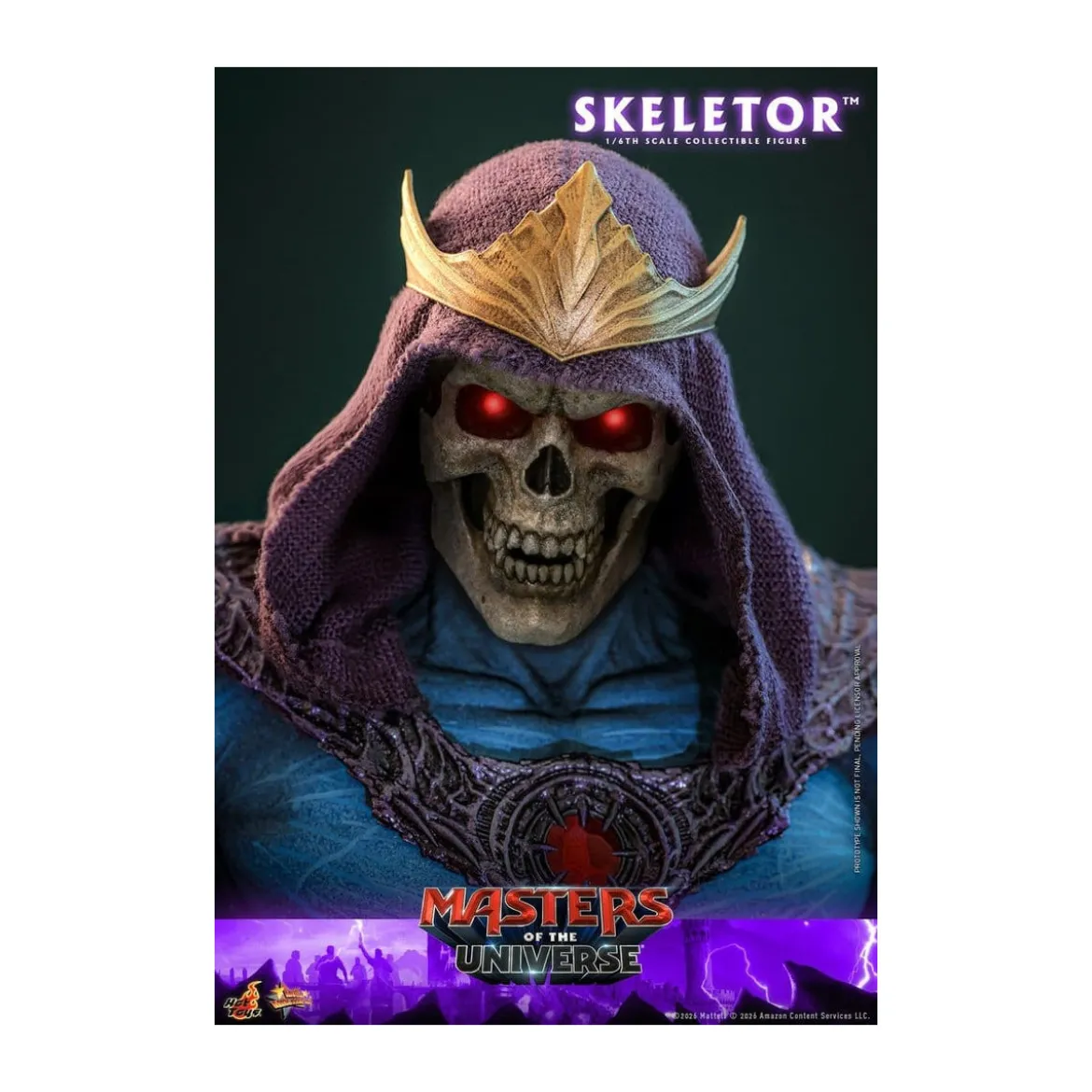 Hot Toys - Skeletor Movie Masterpiece 1/6 - Masters of the Universe