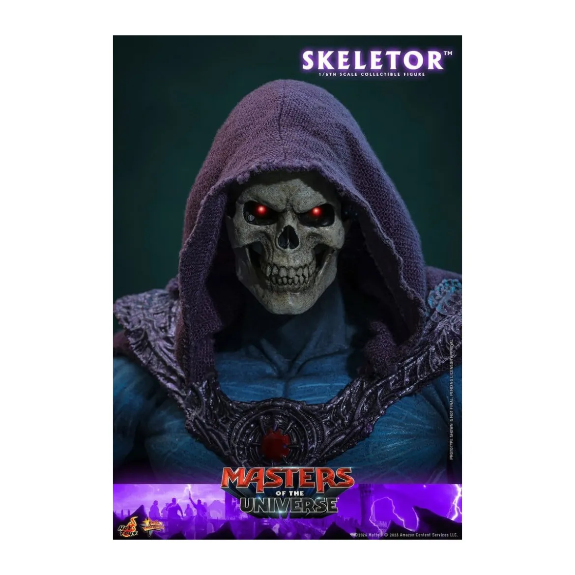 Hot Toys - Skeletor Movie Masterpiece 1/6 - Masters of the Universe