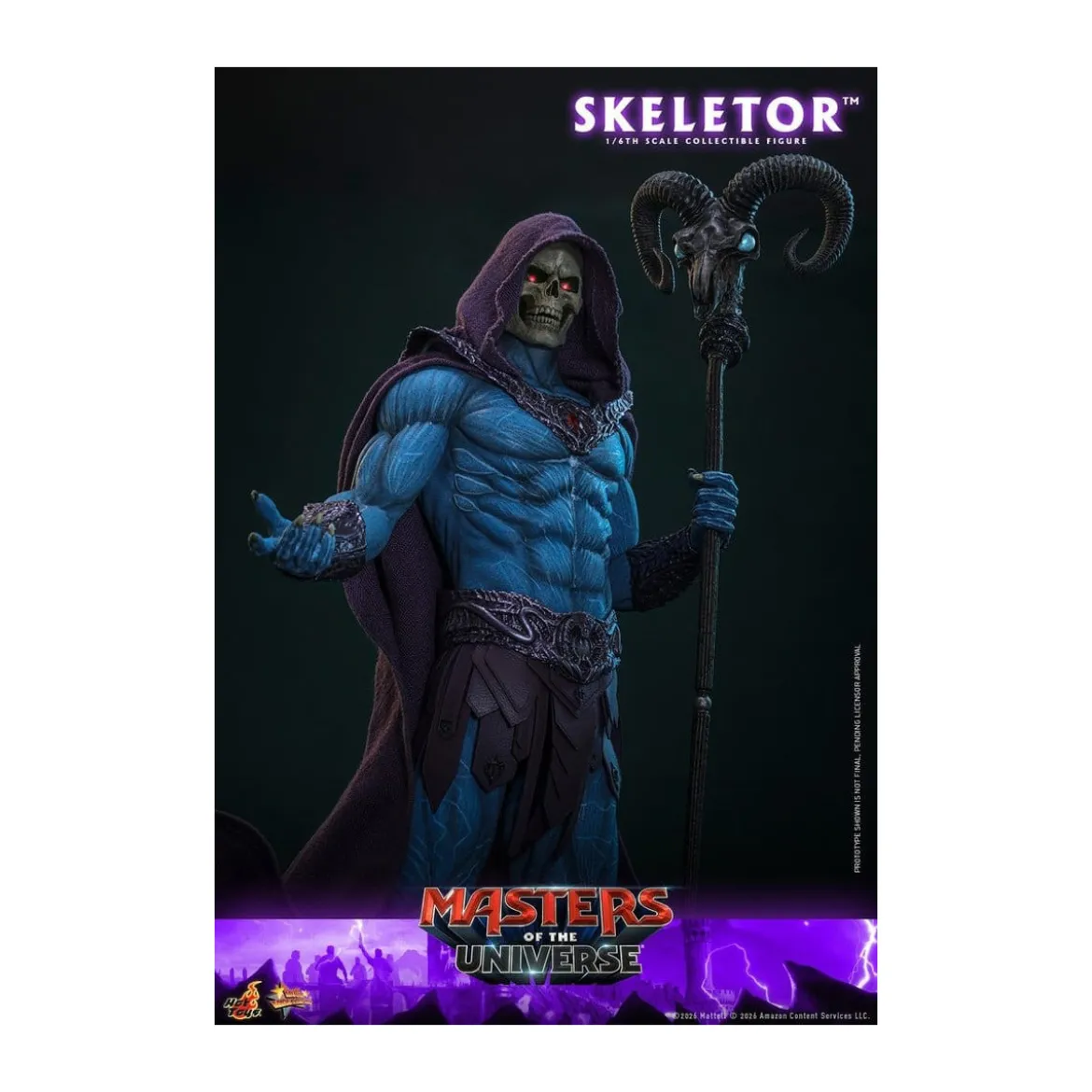 Hot Toys - Skeletor Movie Masterpiece 1/6 - Masters of the Universe