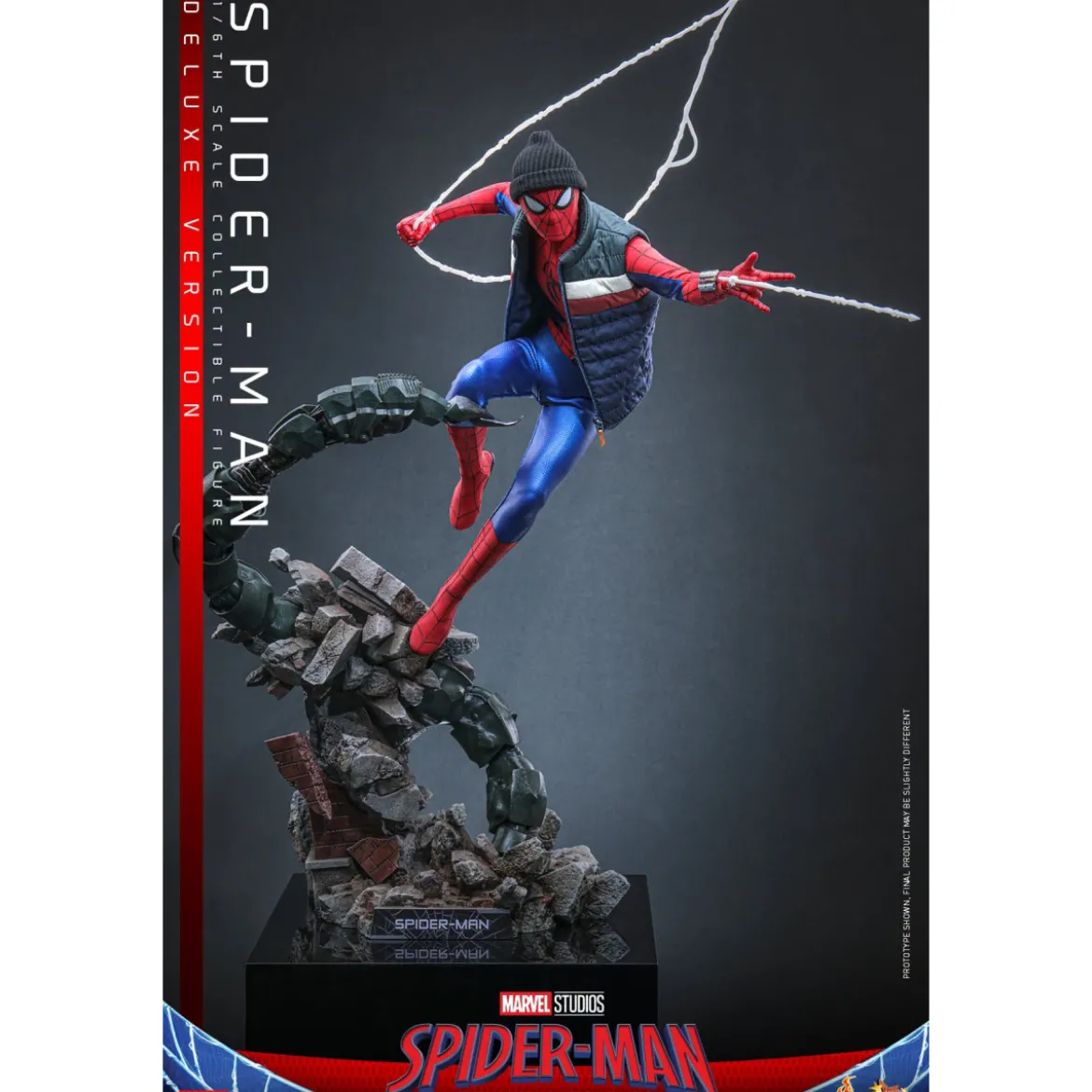 Hot Toys - Spider-Man Deluxe Version 1/6 MMS893 - Marvel's Spider-Man: Brand New Day