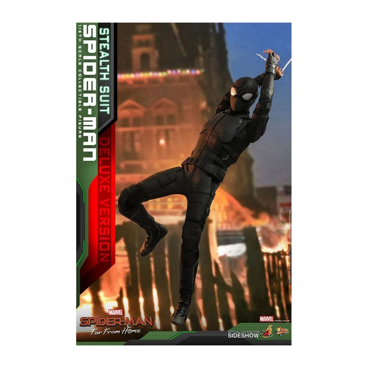 Hot Toys Spider-Man Far From Home Spider-Man (Stealth Suit) - Deluxe Version - 29cm