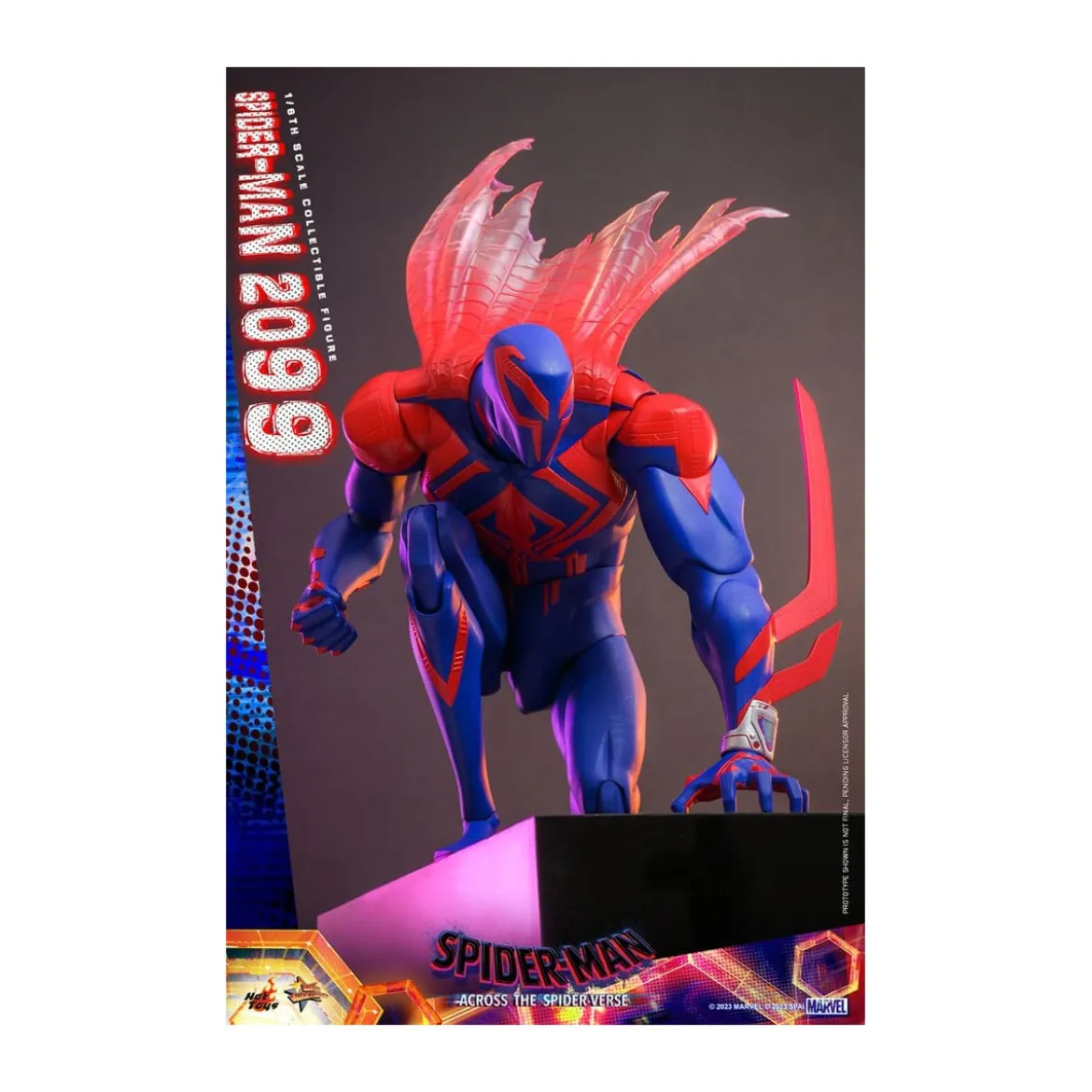 Hot Toys - Spider-Man 2099 - Spider-Man: Across the Spider-Verse Part One - Movie Masterpiece 1/6