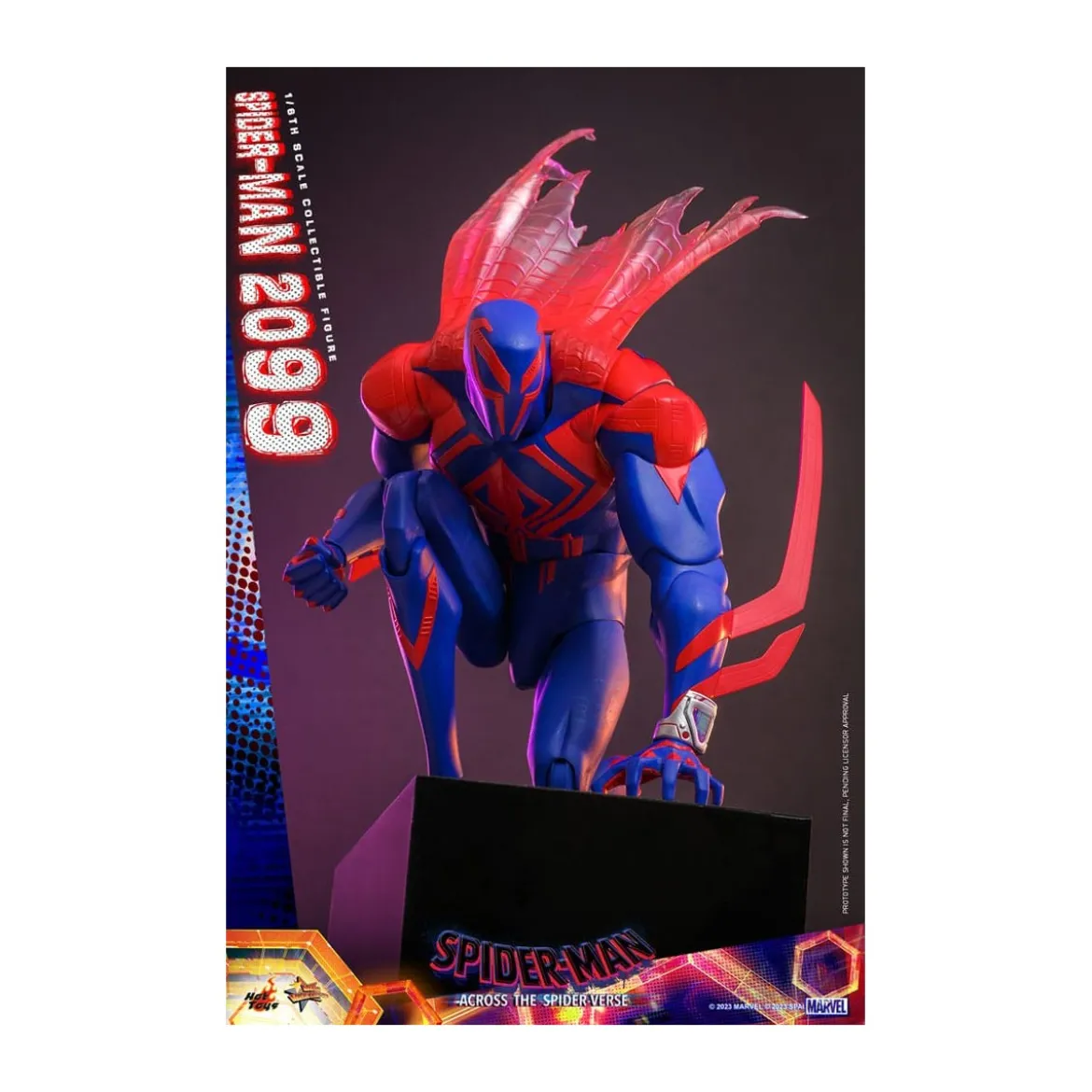 Hot Toys - Spider-Man 2099 - Spider-Man: Across the Spider-Verse Part One - Movie Masterpiece 1/6