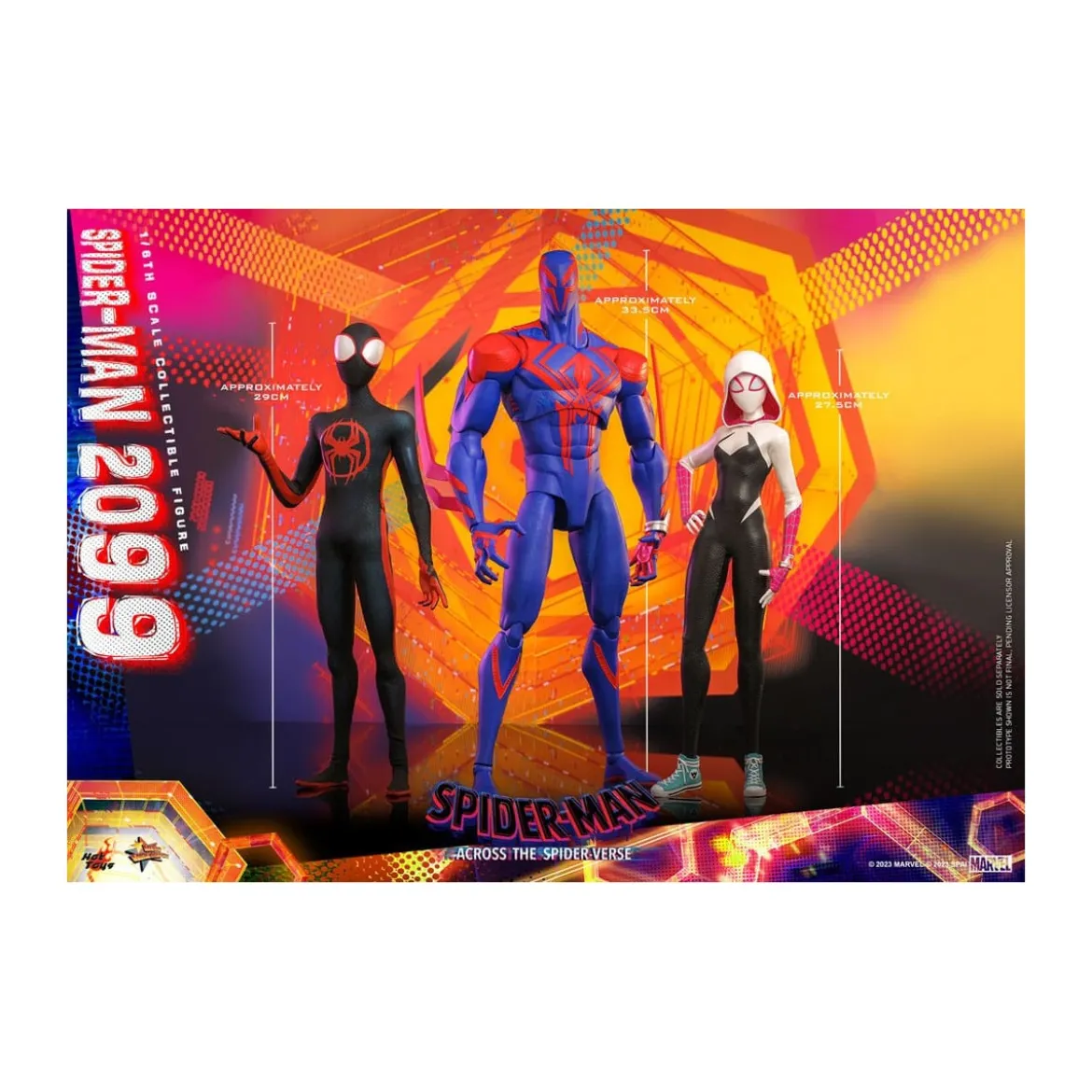 Hot Toys - Spider-Man 2099 - Spider-Man: Across the Spider-Verse Part One - Movie Masterpiece 1/6
