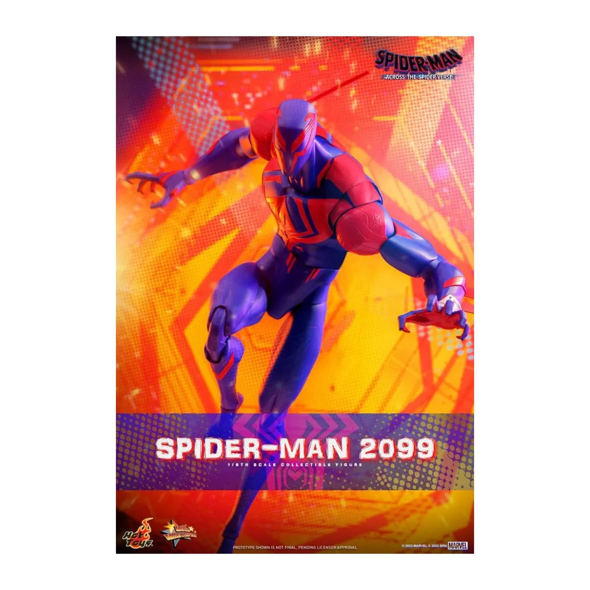 Hot Toys - Spider-Man 2099 - Spider-Man: Across the Spider-Verse Part One - Movie Masterpiece 1/6