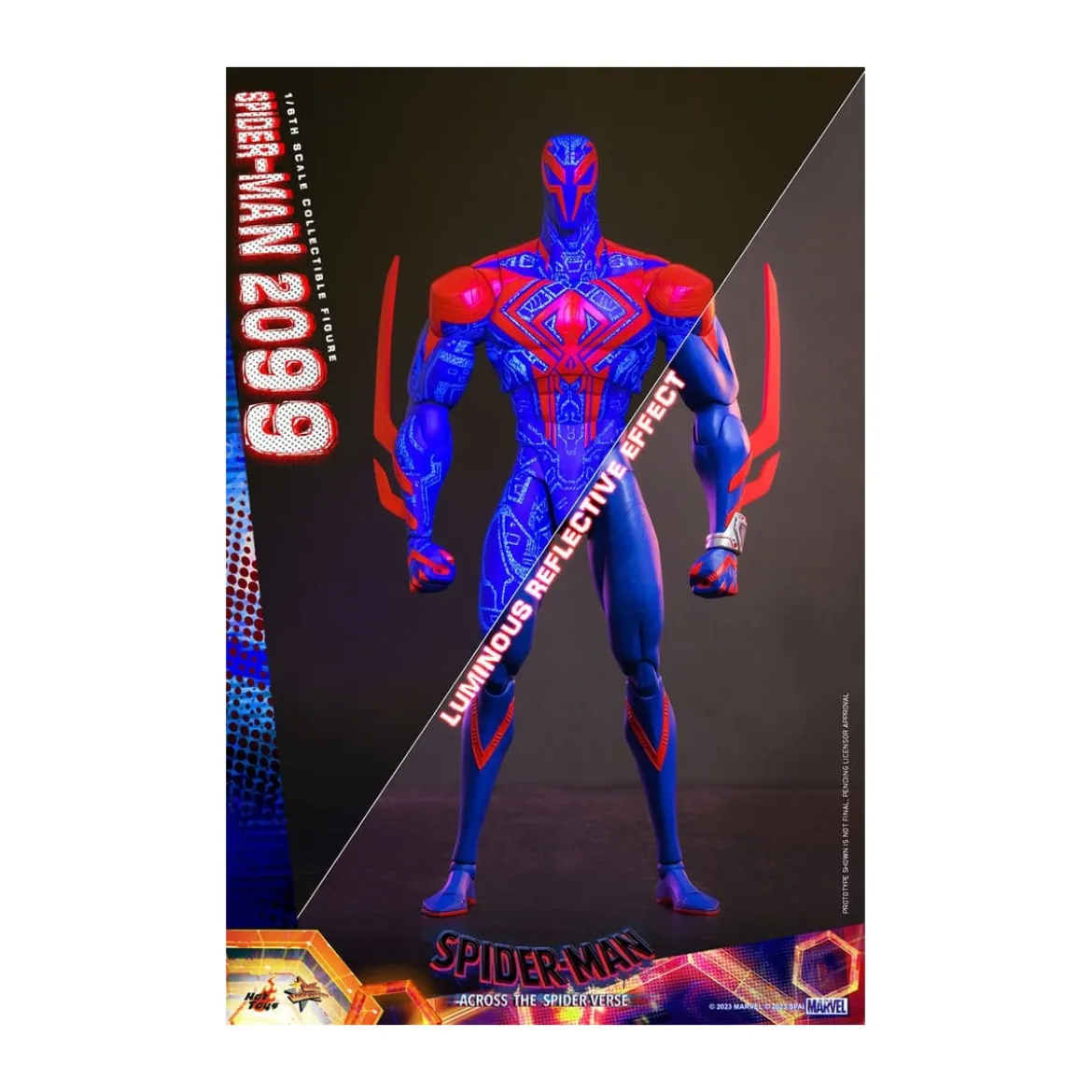 Hot Toys - Spider-Man 2099 - Spider-Man: Across the Spider-Verse Part One - Movie Masterpiece 1/6