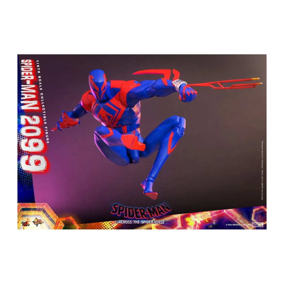 Hot Toys - Spider-Man 2099 - Spider-Man: Across the Spider-Verse Part One - Movie Masterpiece 1/6