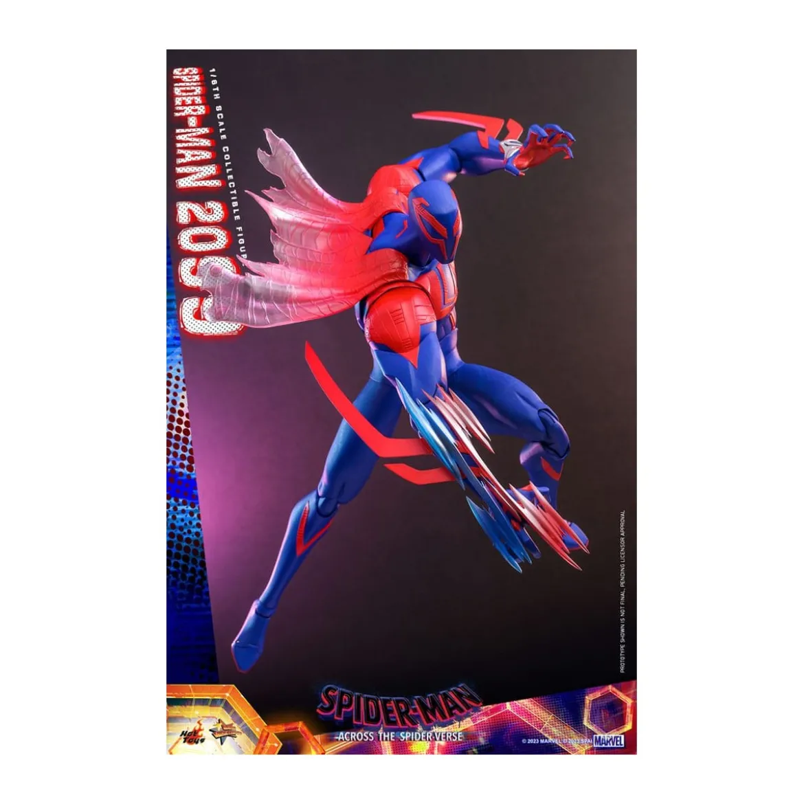 Hot Toys - Spider-Man 2099 - Spider-Man: Across the Spider-Verse Part One - Movie Masterpiece 1/6